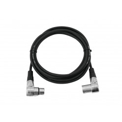 OMNITRONIC XLR cable 3pin 3m 90 bk